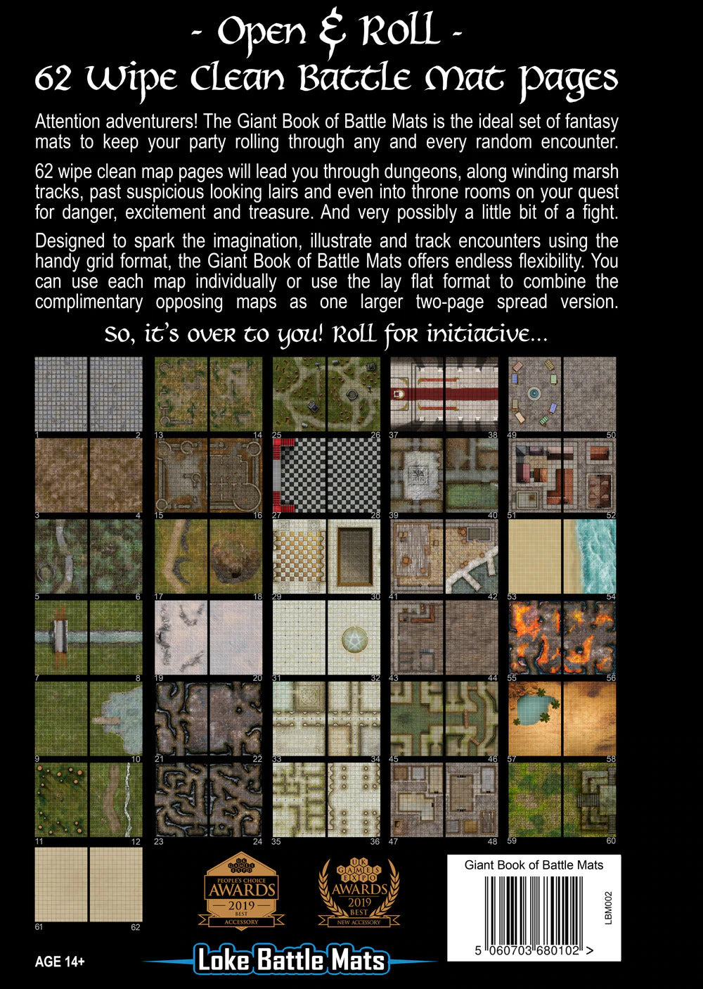 Giant Book of Battle Mats - Good Games