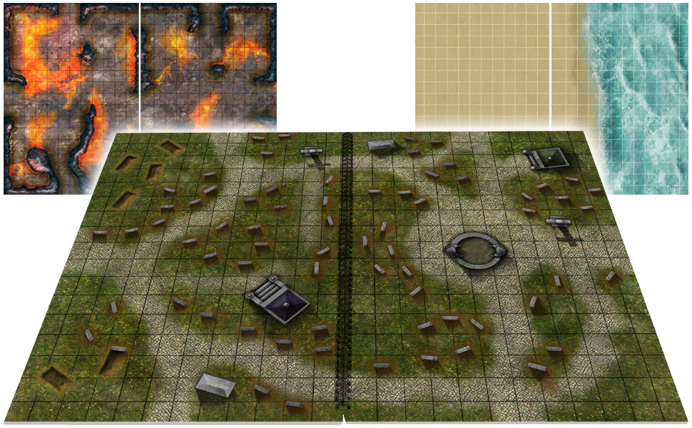 Giant Book of Battle Mats - Good Games