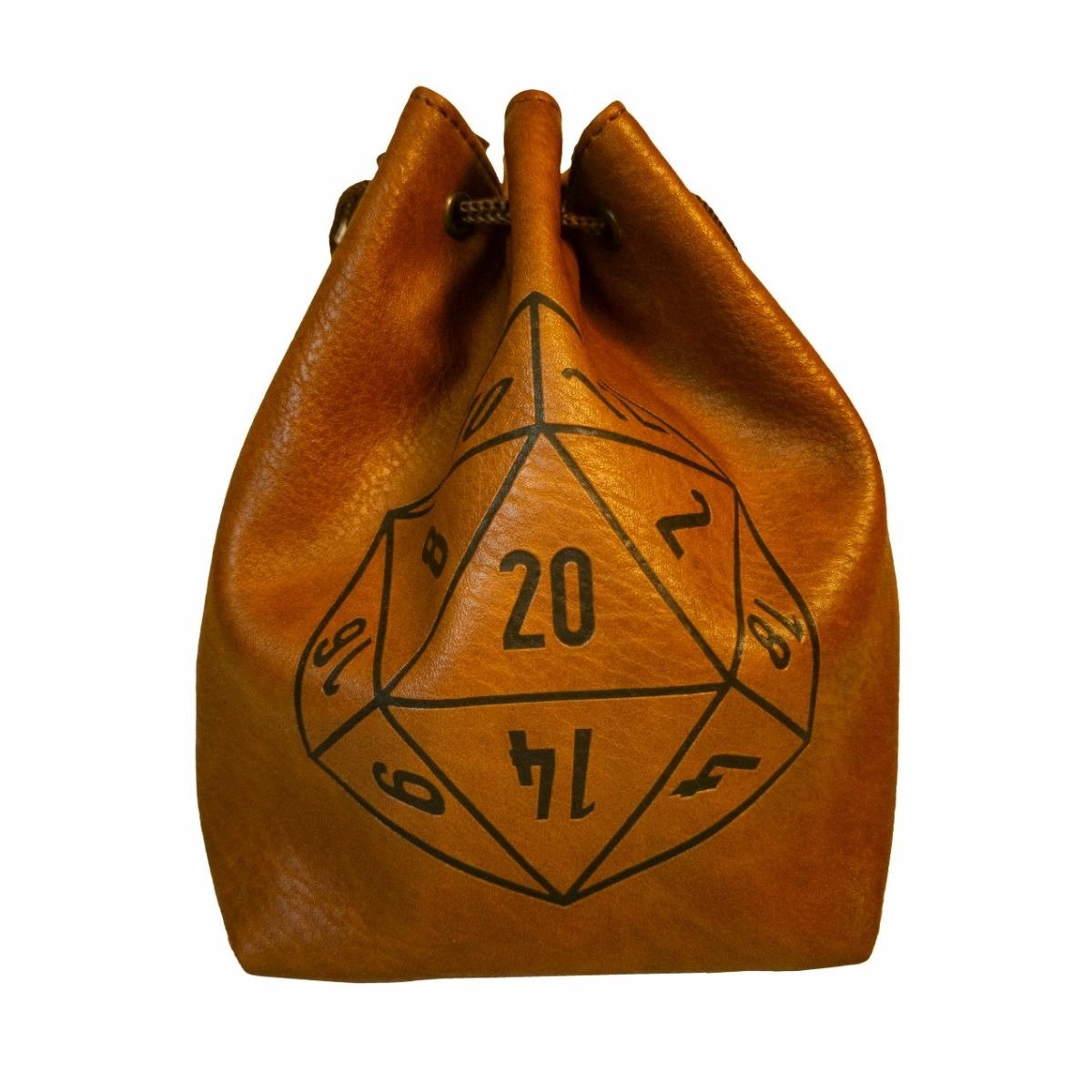 LPG Large Dice Bag Brown - Good Games