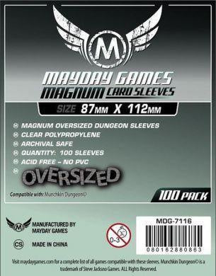 Mayday - Magnum Oversized Dungeon Sleeves - 87x122mm
