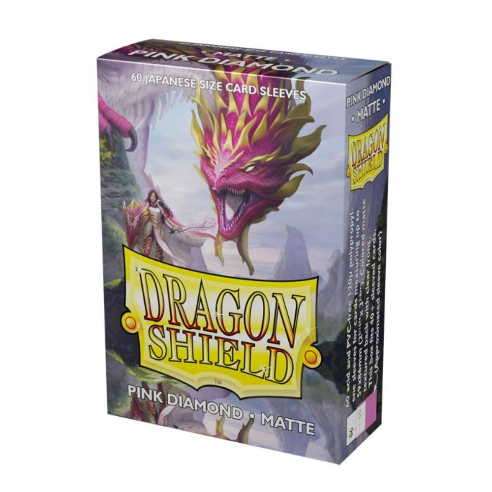 Dragon Shield - Sleeves Japanese - Pink Diamond (60) - Good Games