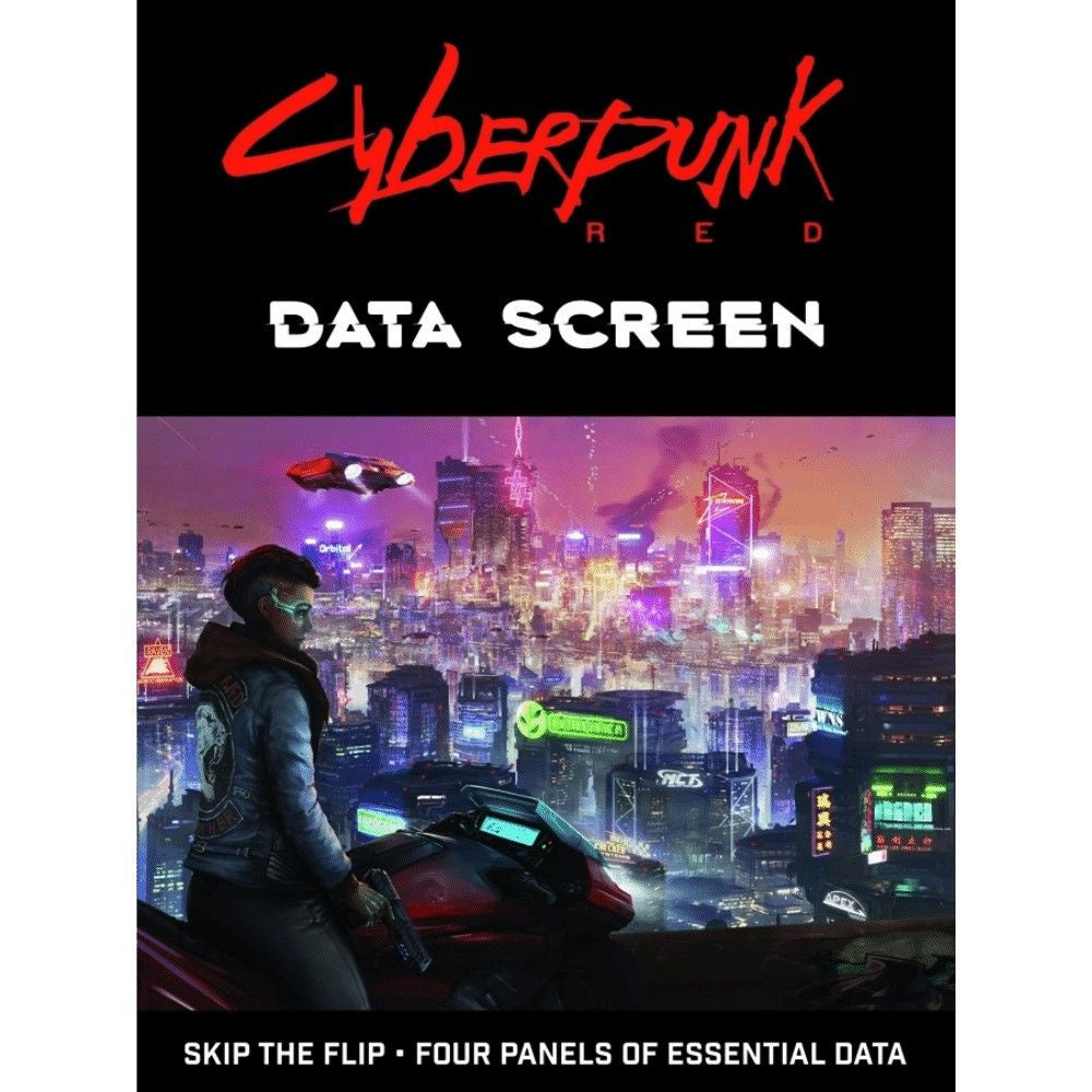Cyberpunk Red RPG Data Screen - Good Games