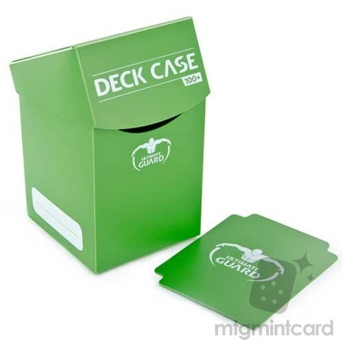 Ultimate Guard - Deck Case 100+ Standard Size Green - Good Games