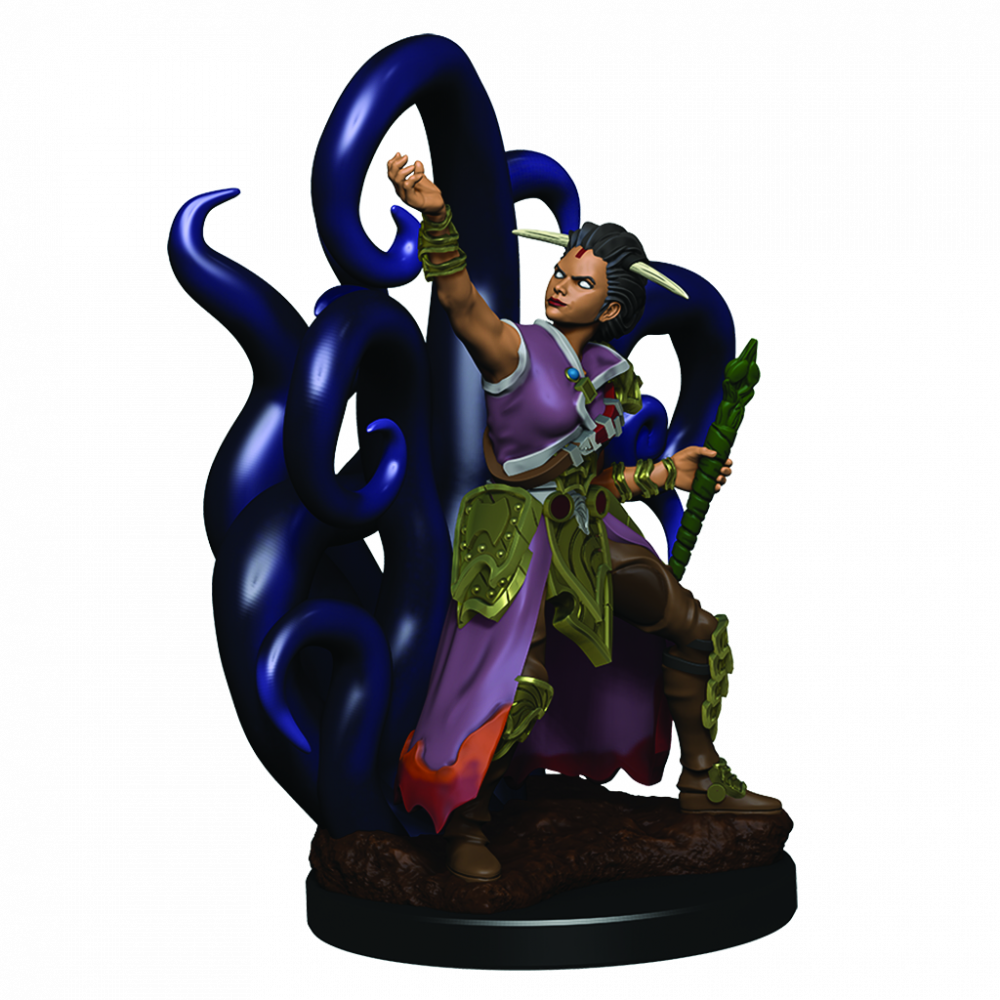 Dungeons & Dragons Premium Painted Figures Female Human Warlock - Good Games