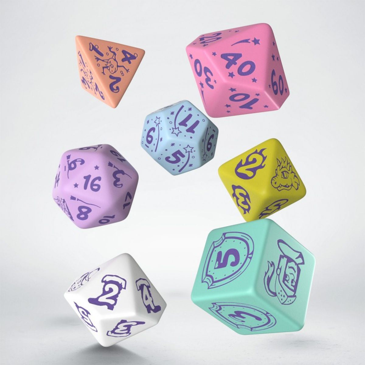 Q Workshop - My Very First Dice Set Little Berry Dice Set 7