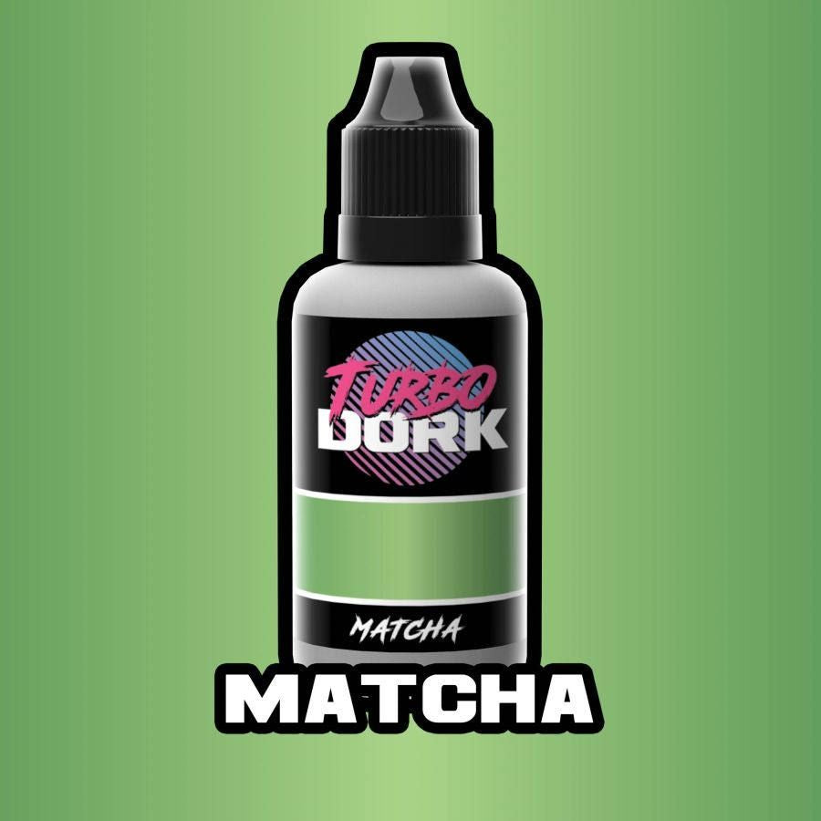 Turbo Dork - Metallic Acrylic Paint 20 ml - Matcha