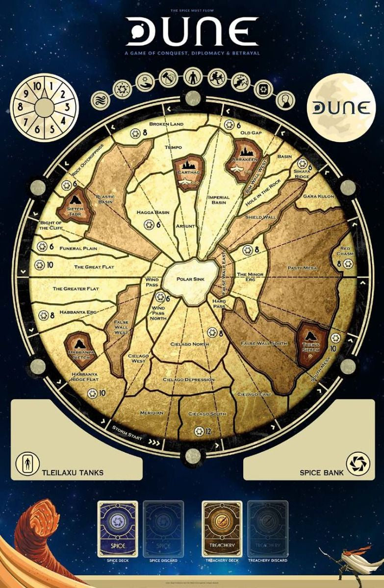Dune Game Mat (36x24) - Good Games