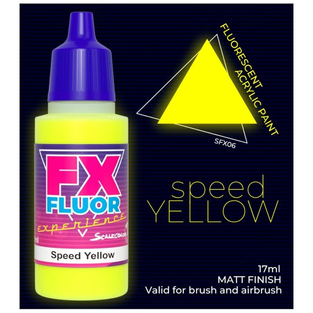 Scale 75 Scalecolor FX Speed Yellow (17ml) SFX-06 Acrylic Paint - Good Games