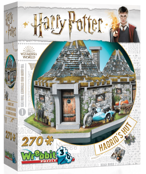Hagrid's Hut 270 Piece 3D Jigsaw - Good Games