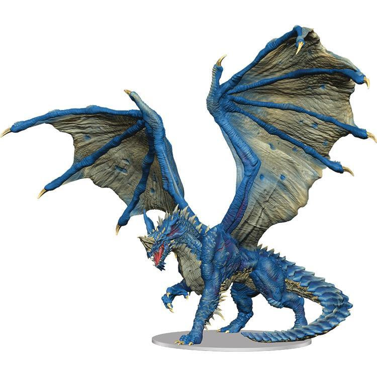 D&amp;D Icons of the Realms - Premium Painted Adult Blue Dragon - Good Games