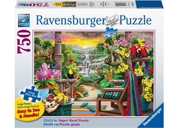 Ravensburger - Tropical Retreat 750 Piece Large Format Jigsaw - Good Games