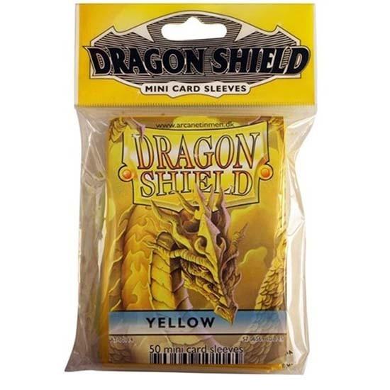 Dragon Shield - Yellow- Japanese Sleeves (50) - Good Games
