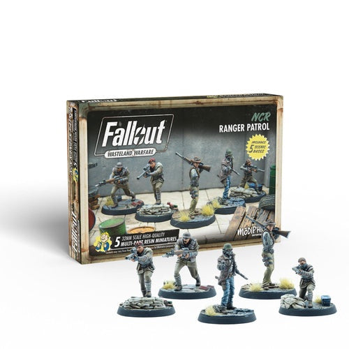 Fallout Wasteland Warfare - NCR Ranger Patrol