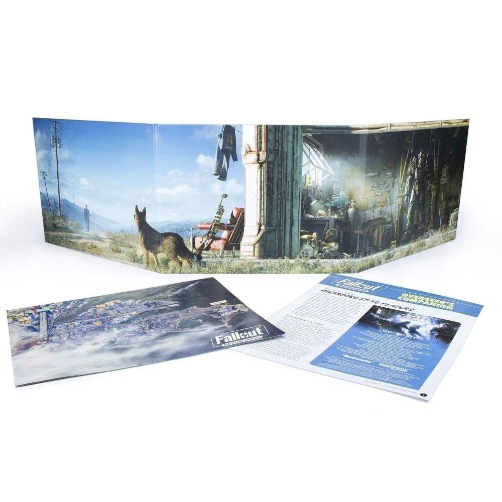 Fallout Wasteland Warfare Roleplaying Game - Gm Screen &amp; Booklet