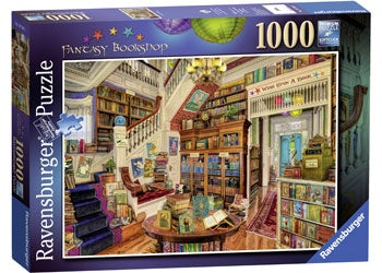 Ravensburger - The Fantasy Bookshop 1000 Piece Jigsaw - Good Games