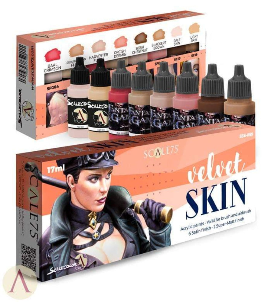 Scale 75 - Scalecolor Velvet Skin Paint Set (SSE-059) - Good Games