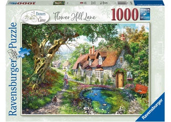 Ravensburger - Flower Hill Lane 1000 Piece Jigsaw