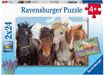 Ravensburger - Horse Friends 2x24 Piece Jigsaw - Good Games