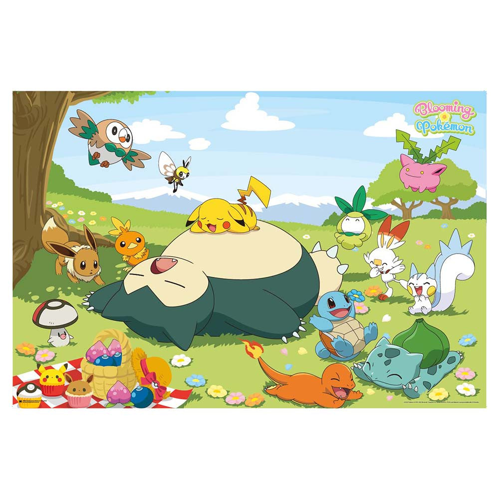 Pokemon - Blooming Picnic Poster
