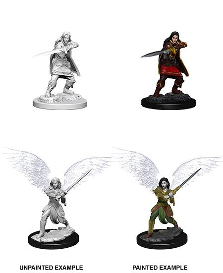 Dungeons & Dragons - Nolzurs Marvelous Unpainted Miniatures Female Aasimar Fighter - Good Games