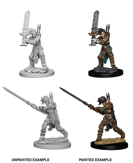Pathfinder Battles Deep Cuts Female Human Barbarian