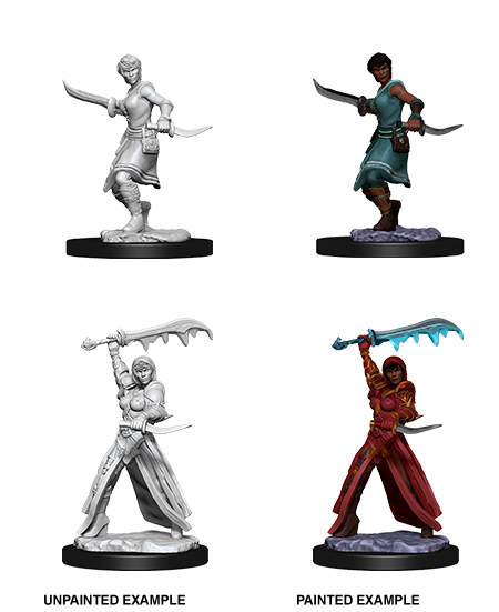 Dungeons & Dragons - Nolzurs Marvelous Unpainted Miniatures Female Human Rogue - Good Games