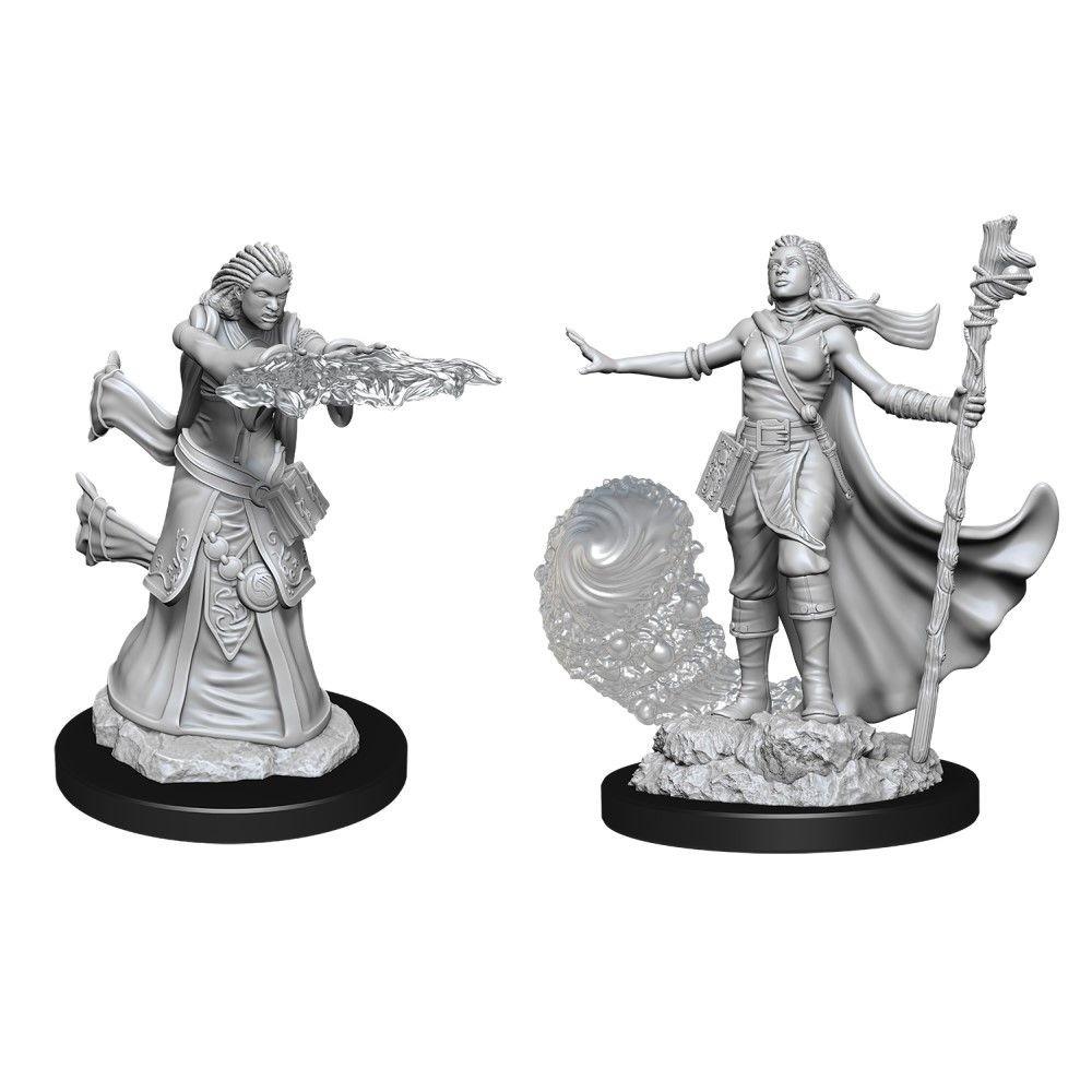 Dungeons & Dragons - Nolzurs Marvelous Unpainted Miniatures Female Human Wizard - Good Games