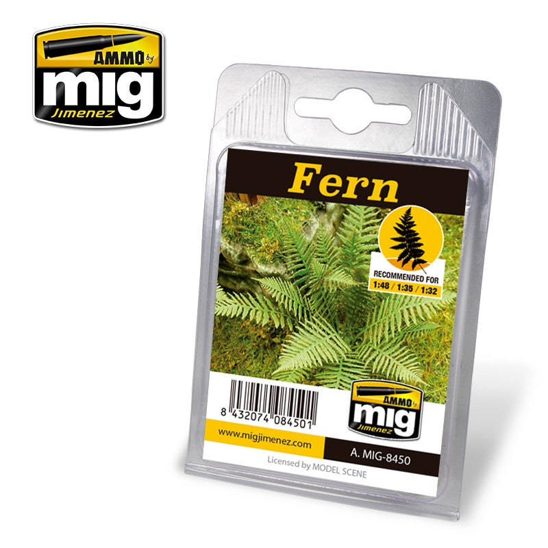 Ammo by MIG Dioramas - Laser Cut Plants - Fern - Good Games