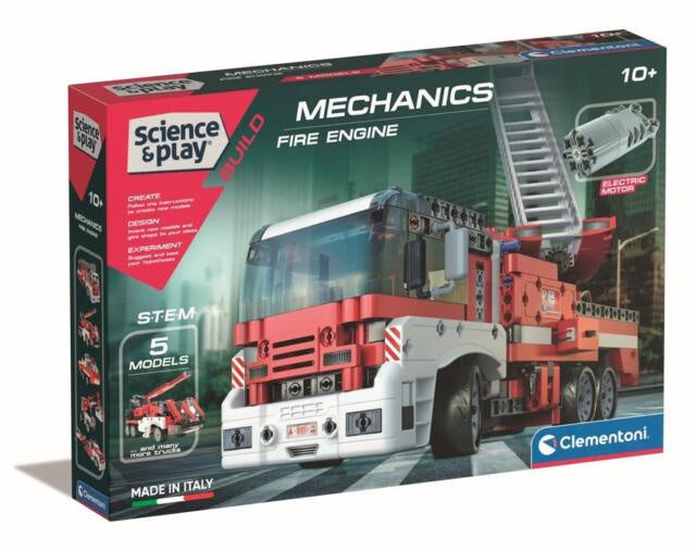 Clementoni - Mechanics Fire Engine - Good Games