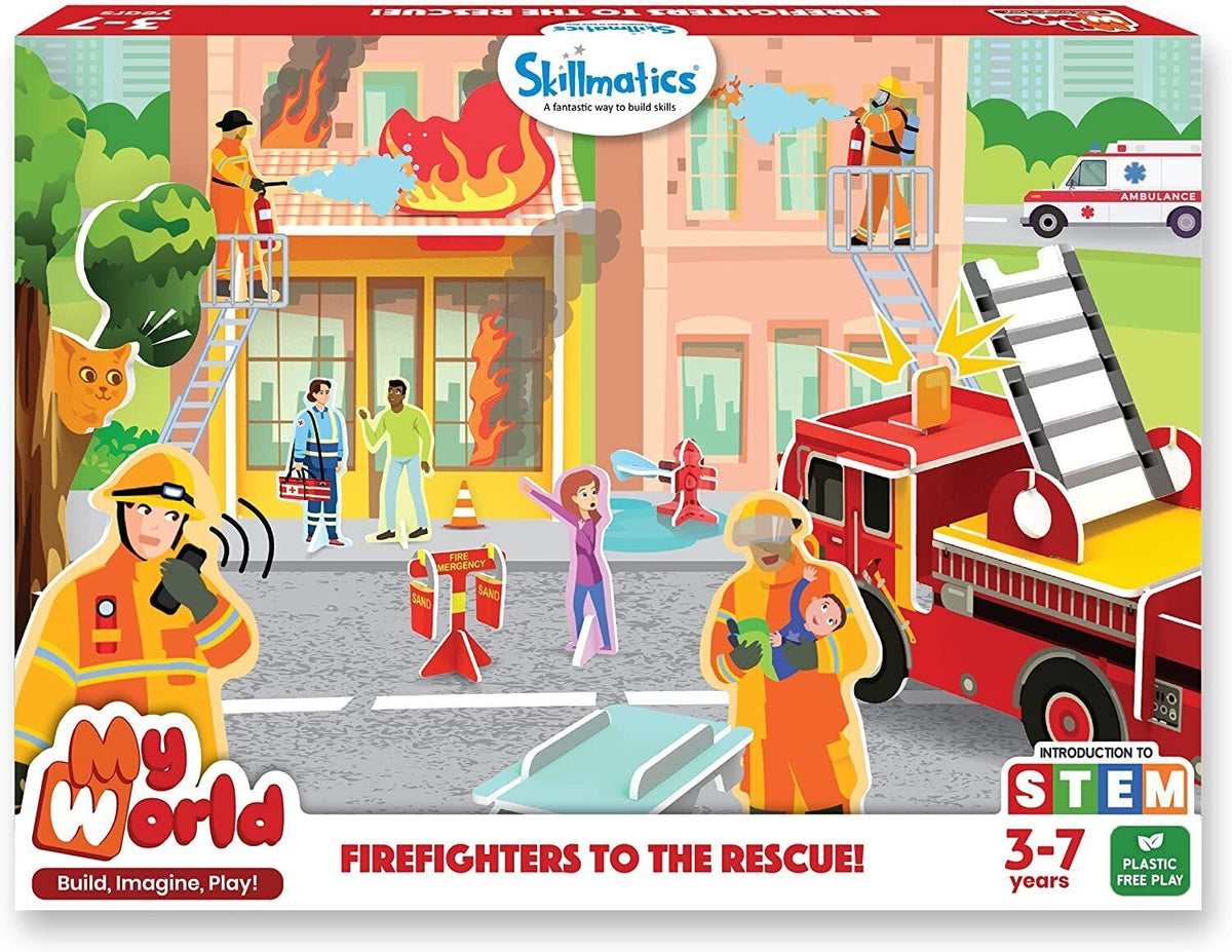 Skillmatics - My World Firefighters To The Rescue - Good Games