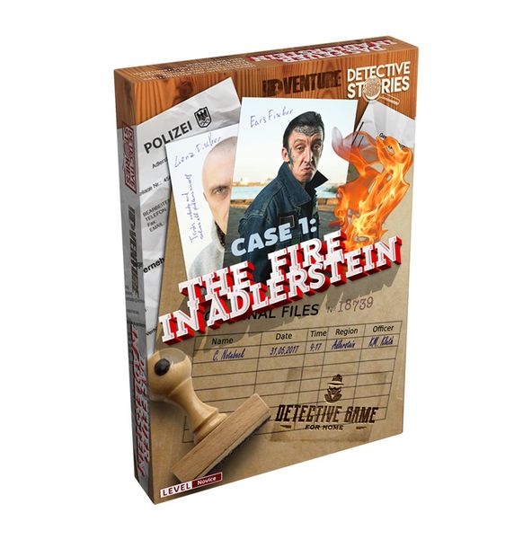 Fire In Adlerstein: Unsolved Crimes - Murder Mystery Case Files