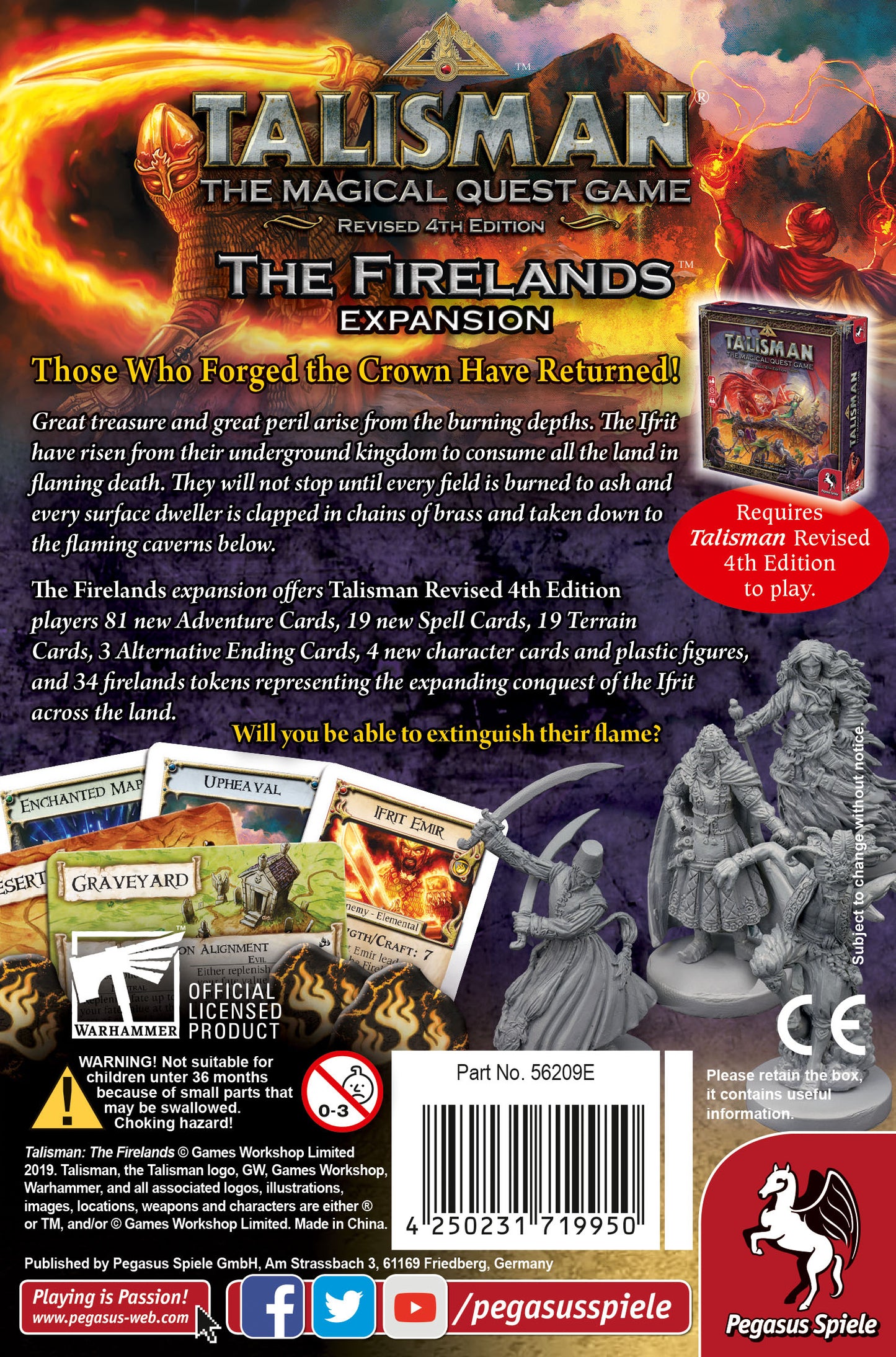 Talisman 4th Edition The Firelands - Good Games