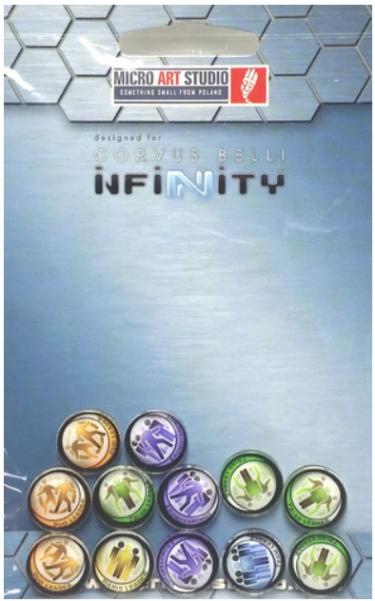 Infinity Tokens: Infinity Token Set Fireteams (12) - Good Games