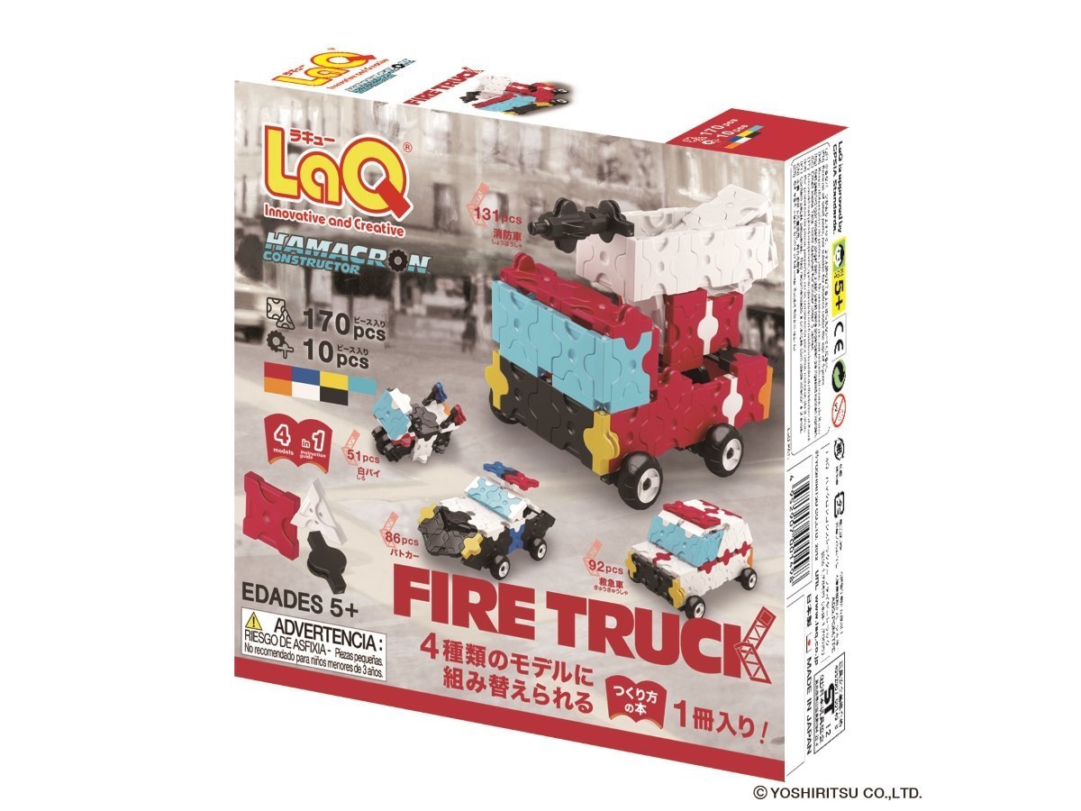 LaQ - Hamacron Constructor Fire Truck - Good Games