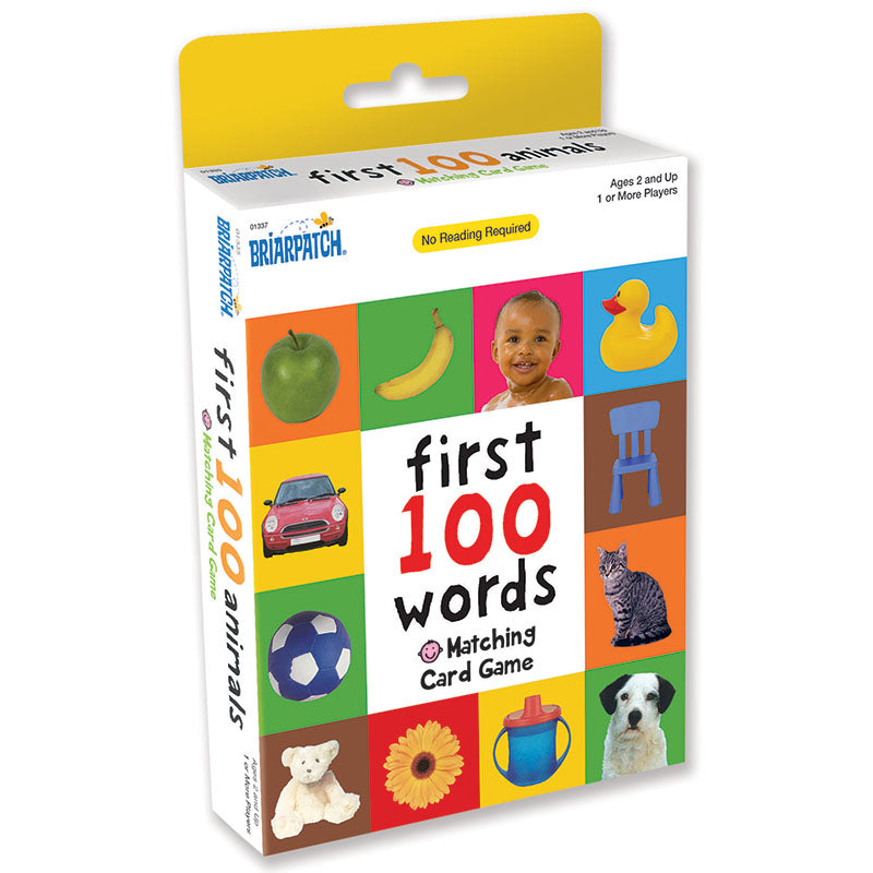 First 100 Matching Card Game Words - Good Games