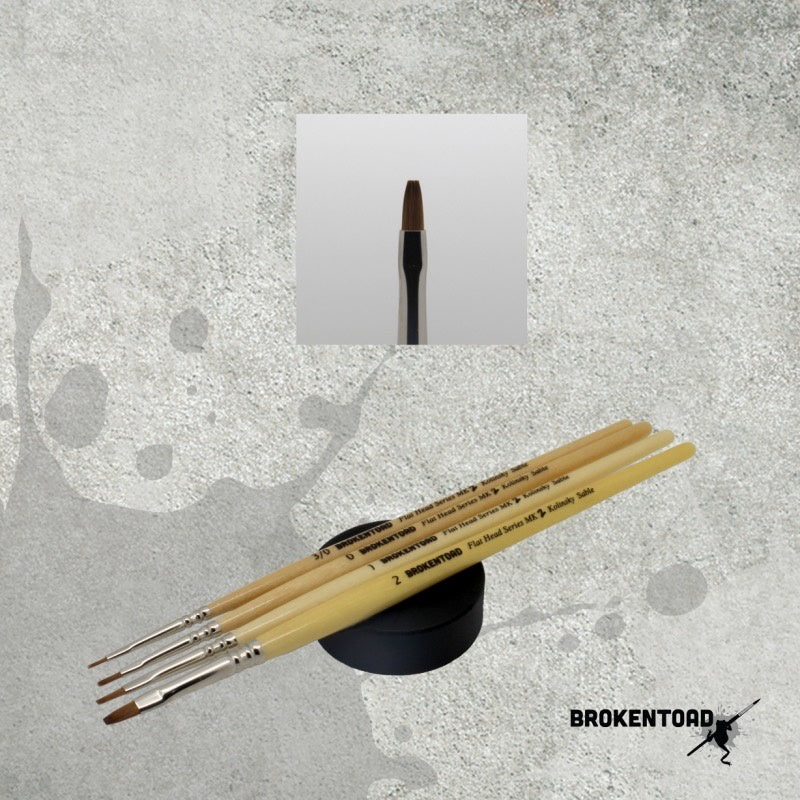 Broken Toad - Flat Head Series MK2 Brush - Size 2 - Good Games