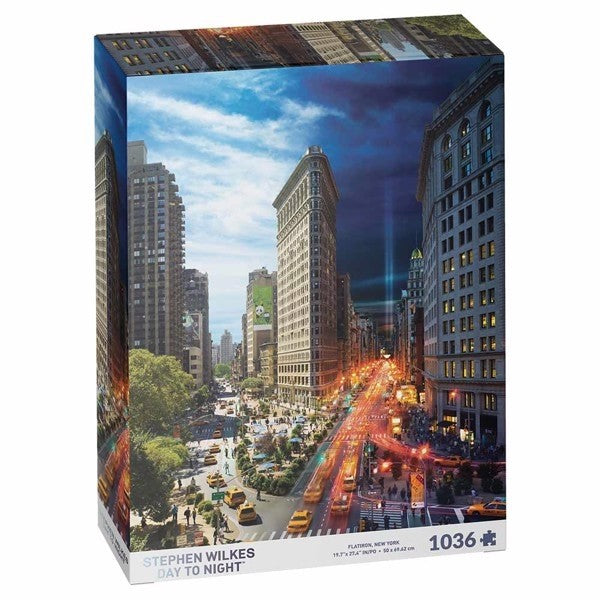 Clementoni - Stephen Wilkes - Flatiron NY 1000 Piece Jigsaw - Good Games