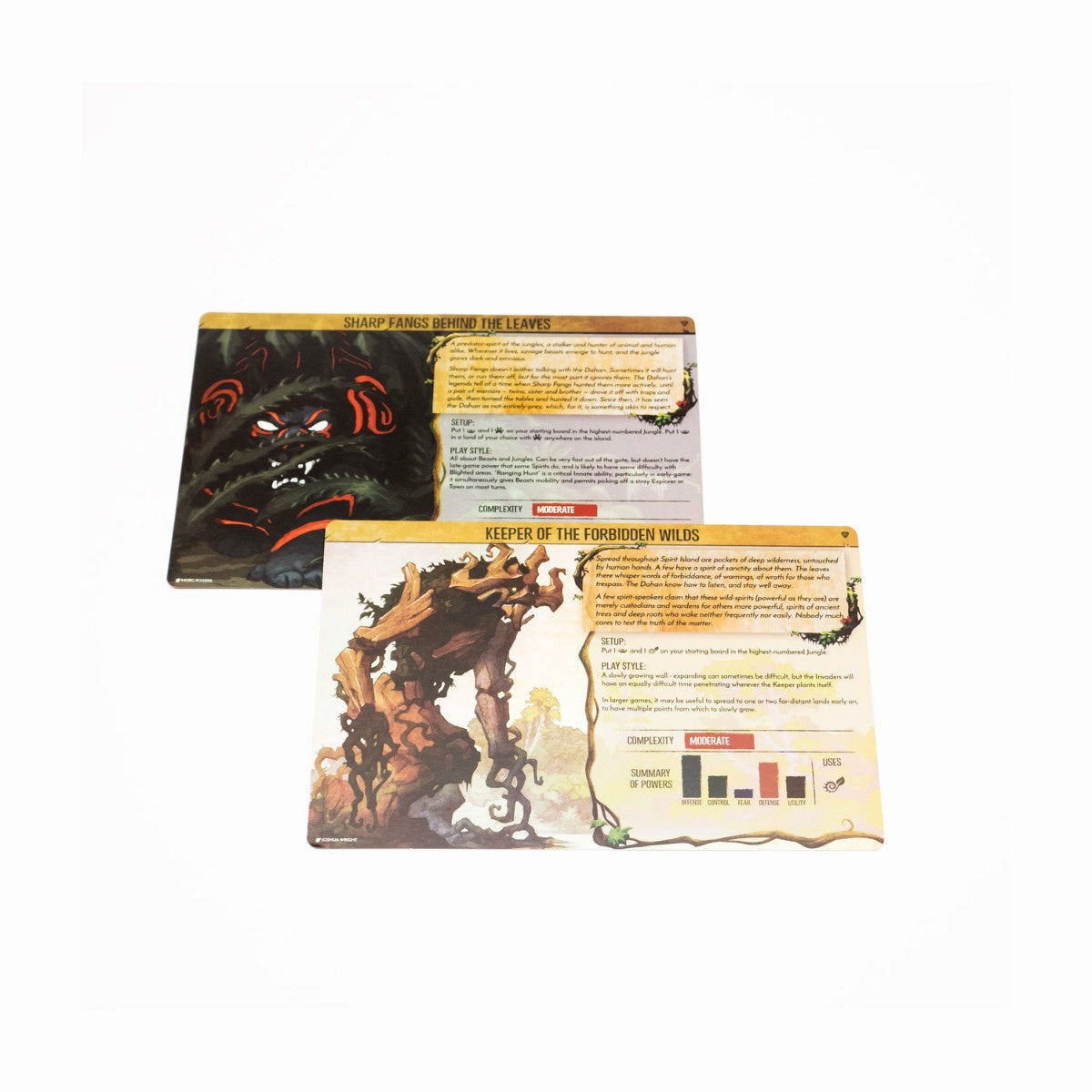 Spirit Island Branch &amp; Claw Foil Panels