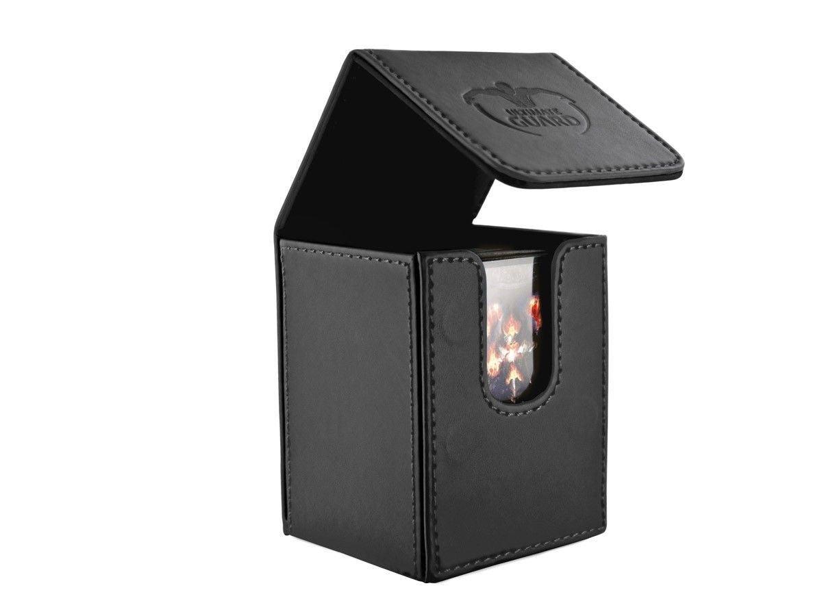 Ultimate Guard - Flip Deck Case 100+ Standard Size Black - Good Games