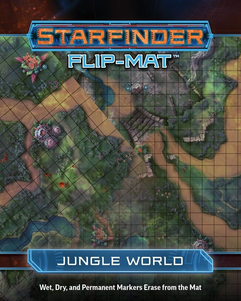 Starfinder RPG Flip Mat Jungle World - Good Games