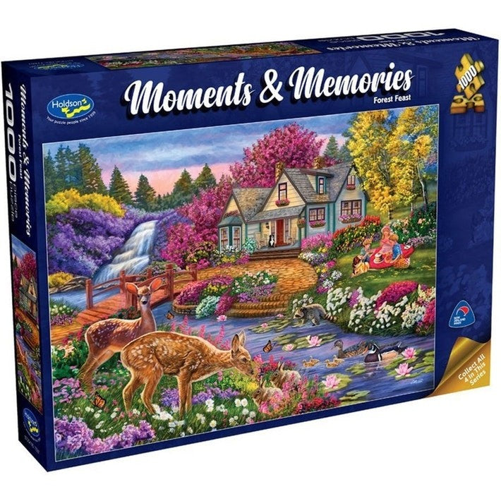 Holdson - Moments Memories Forest Feast 1000 Piece Jigsaw - Good Games