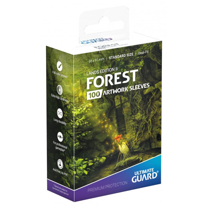 Ultimate Guard Lands Edition 2 Forest Standard Sleeves - Good Games