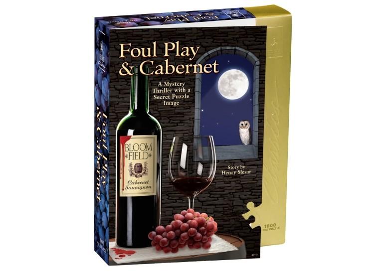 Bepuzzled Foul Play And Cabernet 1000 Piece Mystery Jigsaw - Good Games