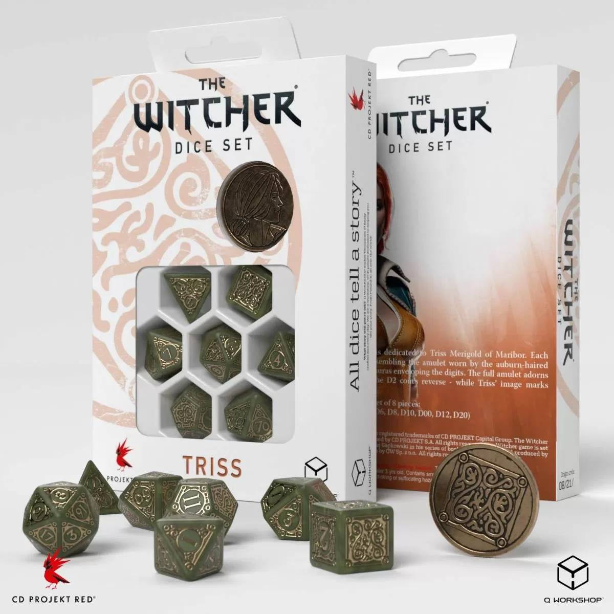 Q Workshop - The Witcher Dice Set Triss - The Fourteenth of the Hill - Good Games