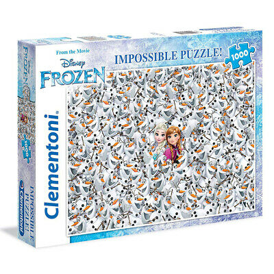 Clementoni - Disney Puzzle Frozen Impossible 1000 puzzle