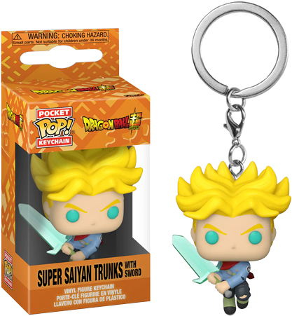 Dragon Ball Super - SS Trunks SSword Pop! Keychain - Good Games