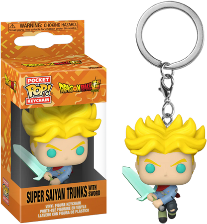 Dragon Ball Super - SS Trunks SSword Pop! Keychain - Good Games