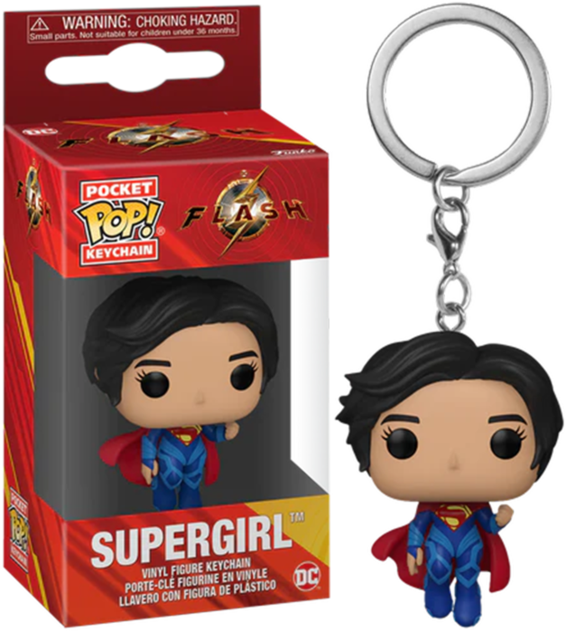 The Flash 2023 Supergirl Pop Keychain - Good Games