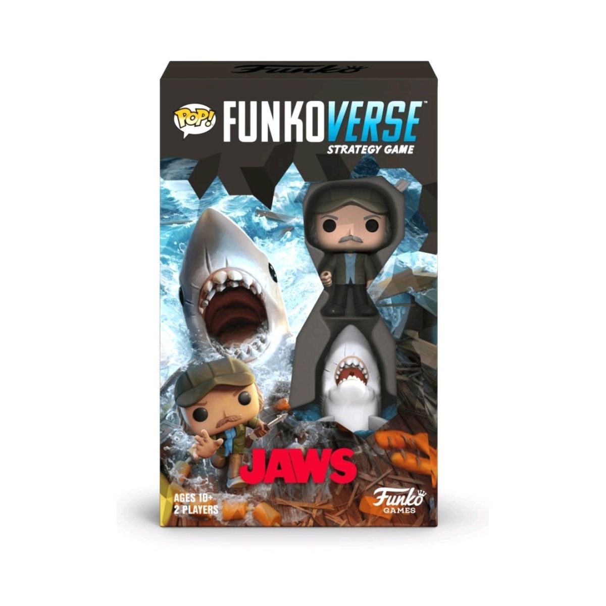 Funkoverse Jaws 100 2 Pack Expandalone Strategy Board Game - Good Games