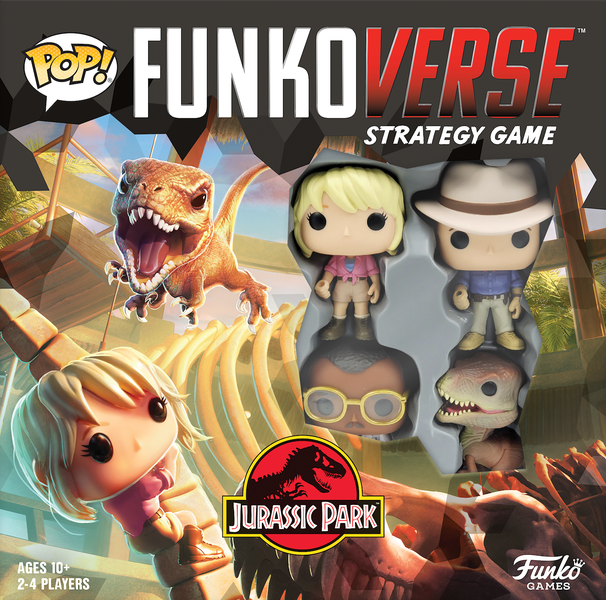 Funkoverse - Jurassic Park 100 4Pk Board Game